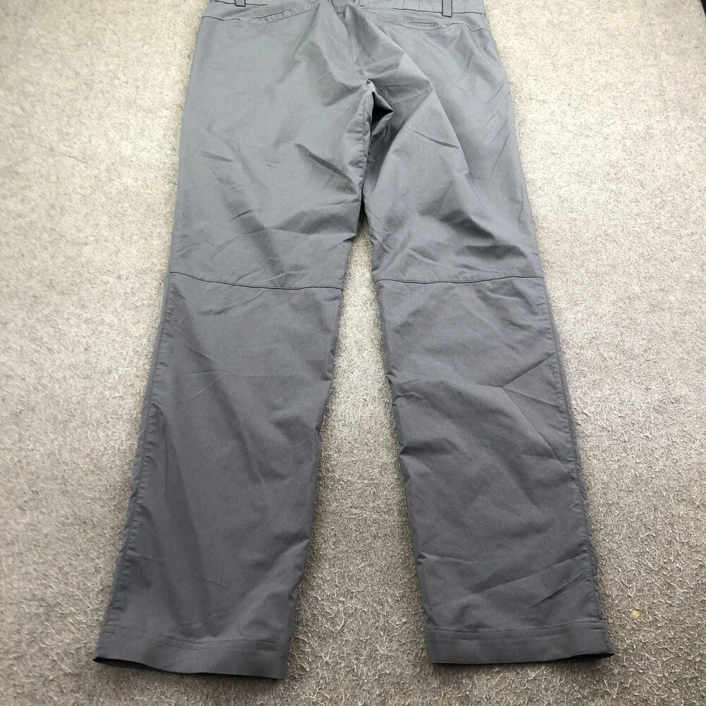 Nike Pants Mens 34x32 Gray Dri-FIT Golf Khakis Woven Pockets Lightweight Stretch